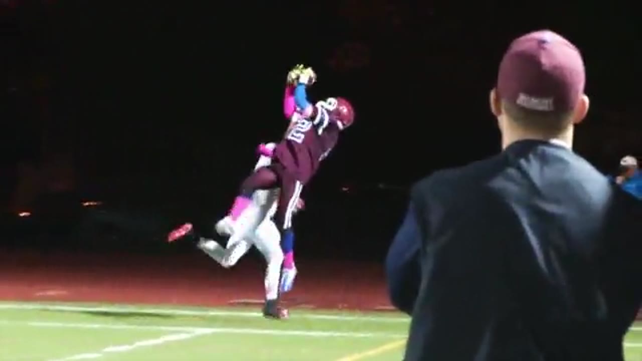 BHS Sports TV Presents: Varsity Boys Football - Belmont Marauders vs Winchester Sachems 10/24/14.