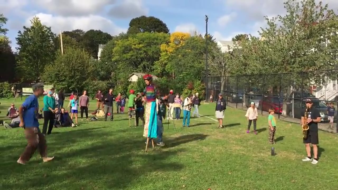 Dirty Water Brass Band, HONK! Performance, Nunziato Park