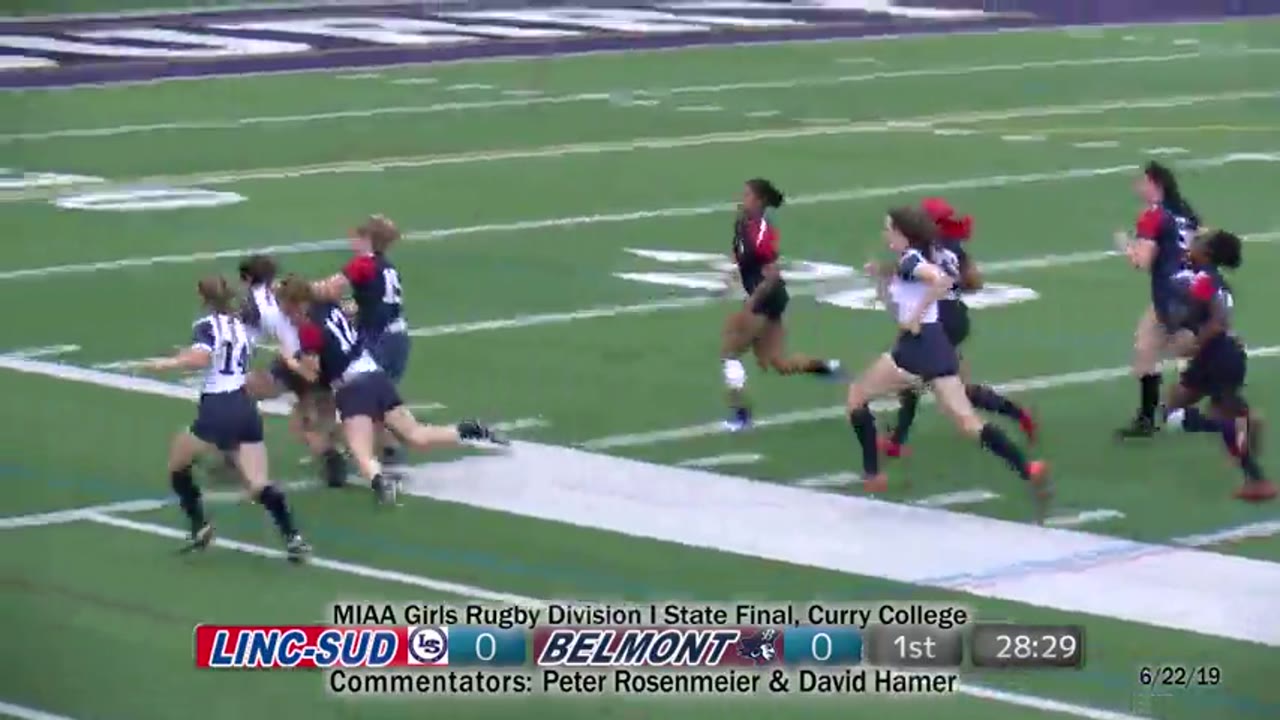 BHS Varsity Girls Rugby: 2019 Final Highlights vs Lincoln-Sudbury