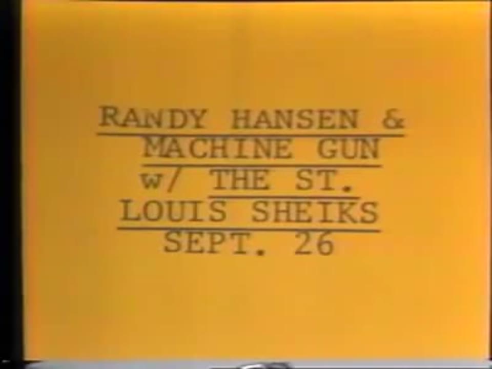 Channel 6 - Lawrence Opera House, TV Promo Spots, 1980