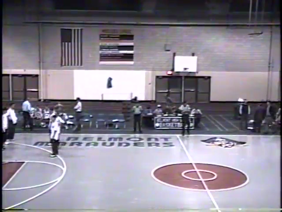 BHS Varsity Boys Basketball: Marauders vs Watertown 01/15/1999