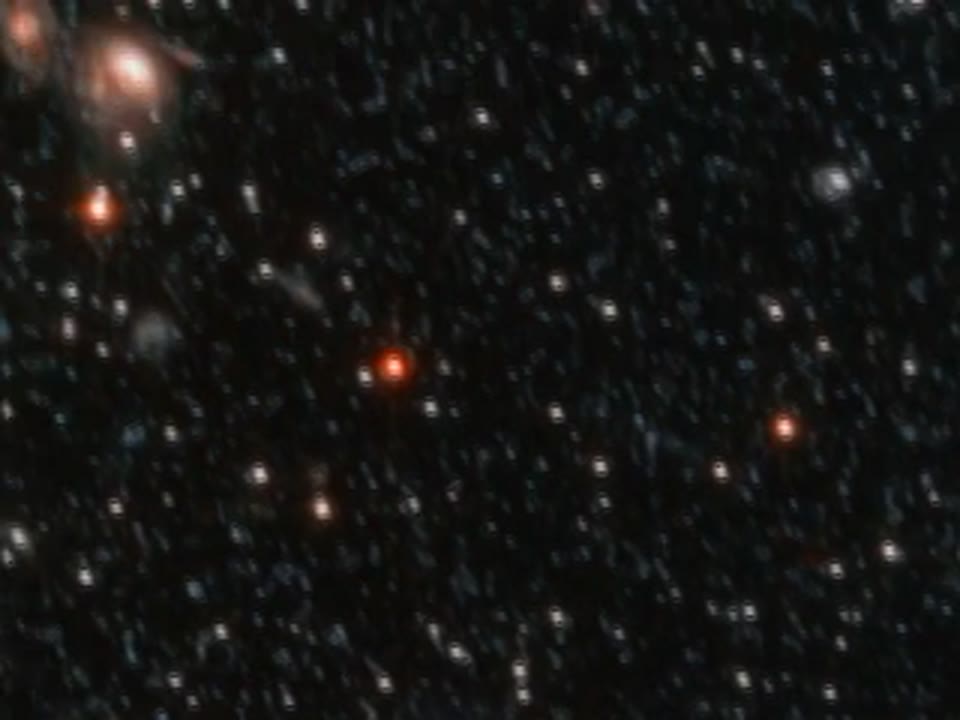 Deepest View of Space Yields Young Stars in Andromeda Halo