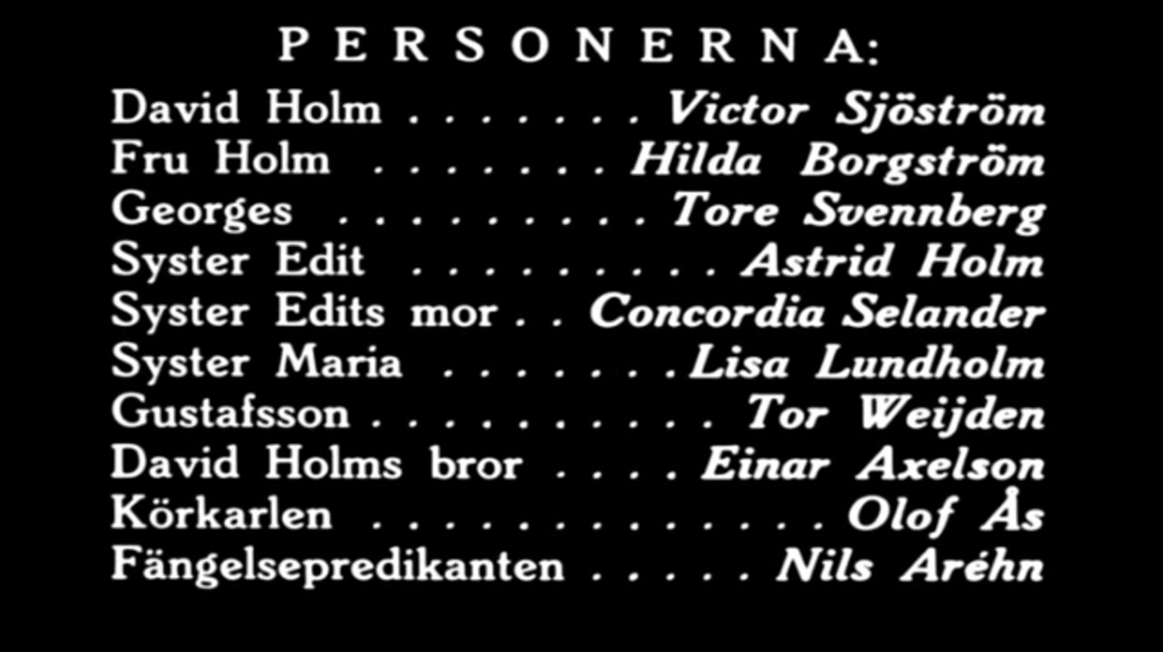 The Phantom Carriage (1921)
