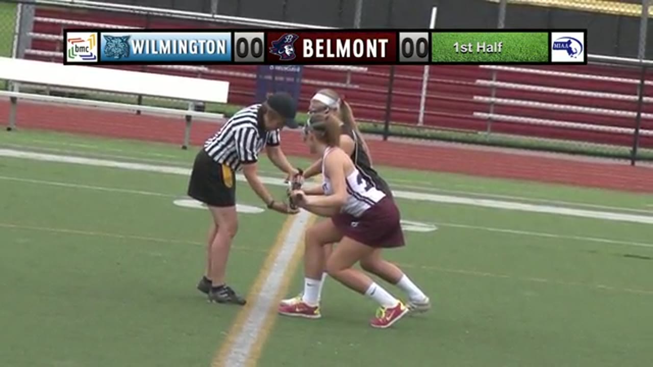 BHS Sports TV Presents: Varsity Girls Lacrosse - Belmont Marauders vs Winchester Sachems 05/15/14