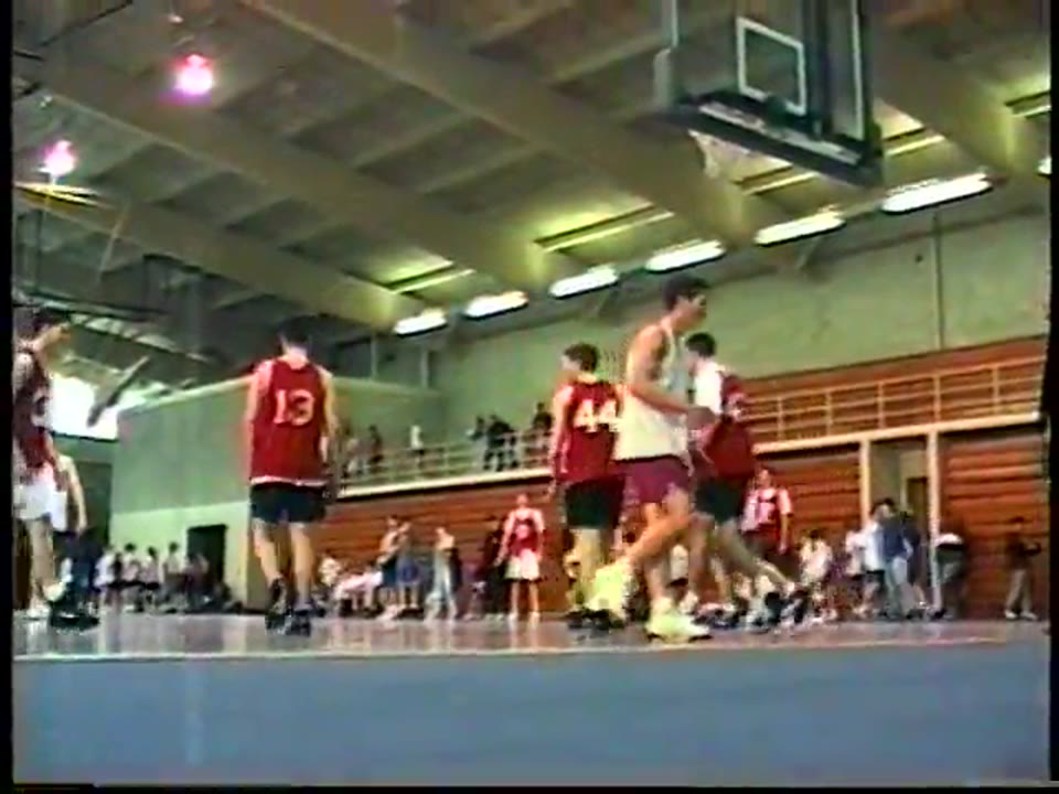 BHS Varsity Boys Basketball: Marauders vs Waconah 03/17/93