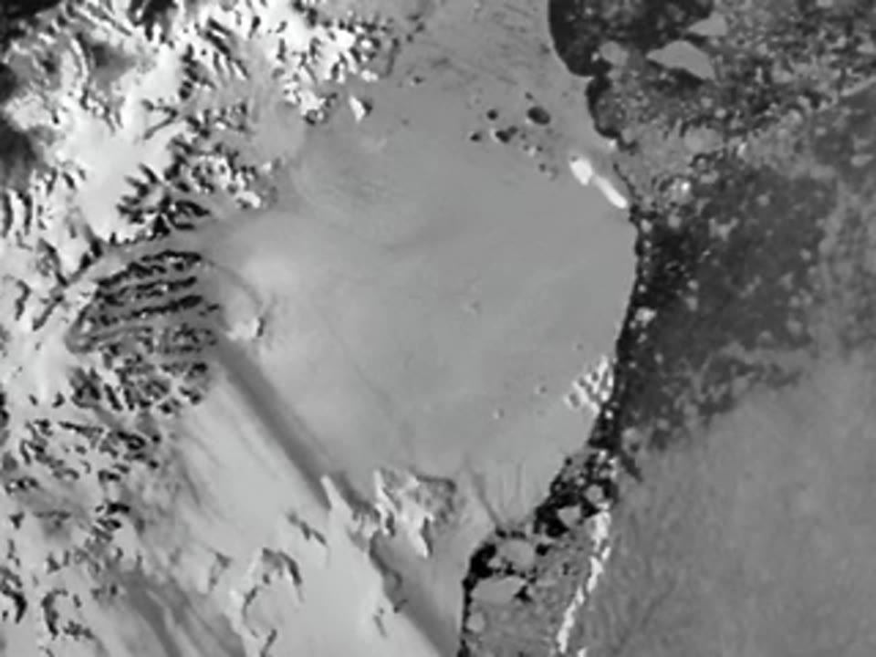 Larsen Ice Shelf Animation