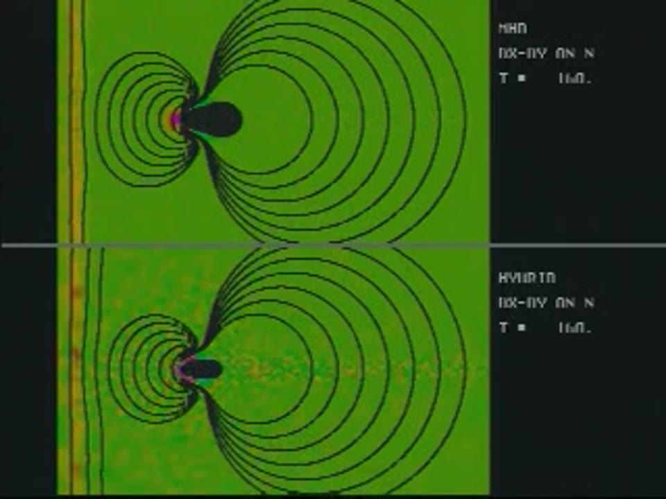 Global Hybrid Versus MHD Modeling of the Magnetosphere: Density and Magnetic Field