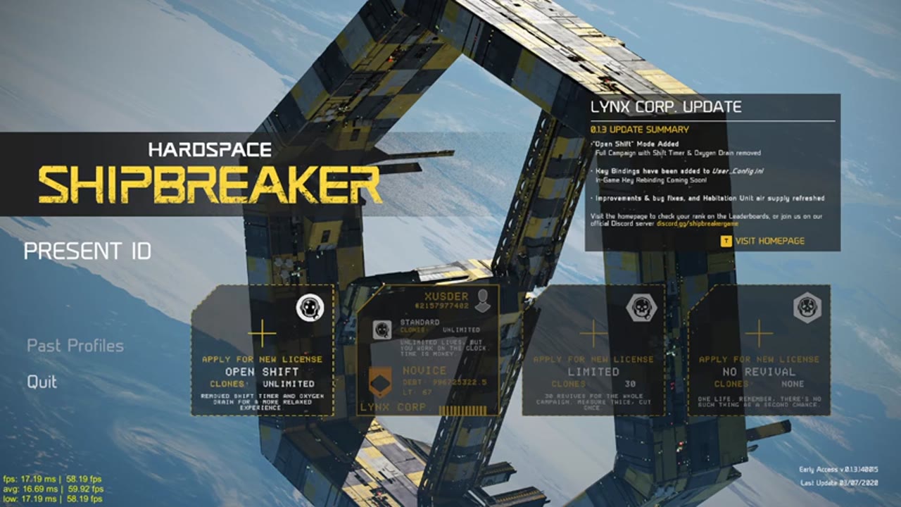 [2020-07-09] Hardspace: Shipbreaker (PC): New QOL Updates!