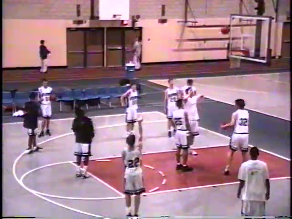 BHS Varsity Boys Basketball: Marauders vs Burlington 12/21/99