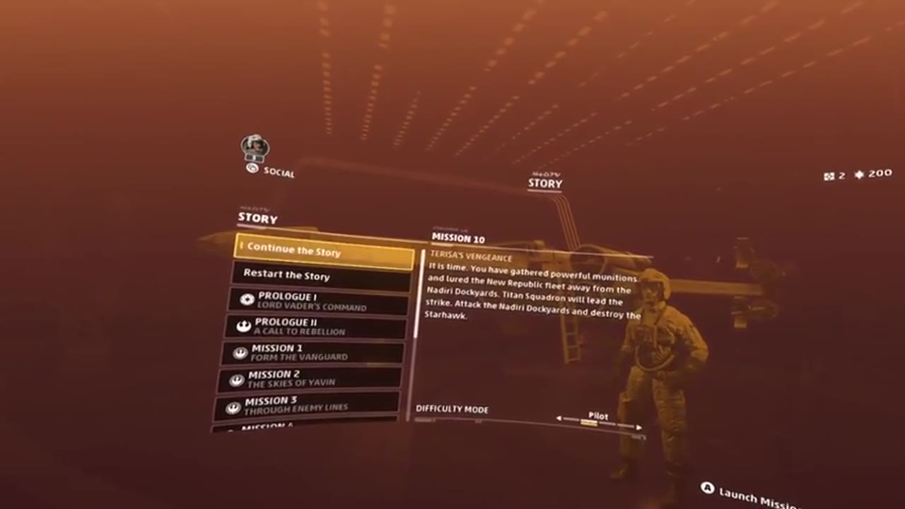 [2020-10-12] Star Wars: Squadrons (HTC Vive): Mission 10 - "Terisa's Vengeance"