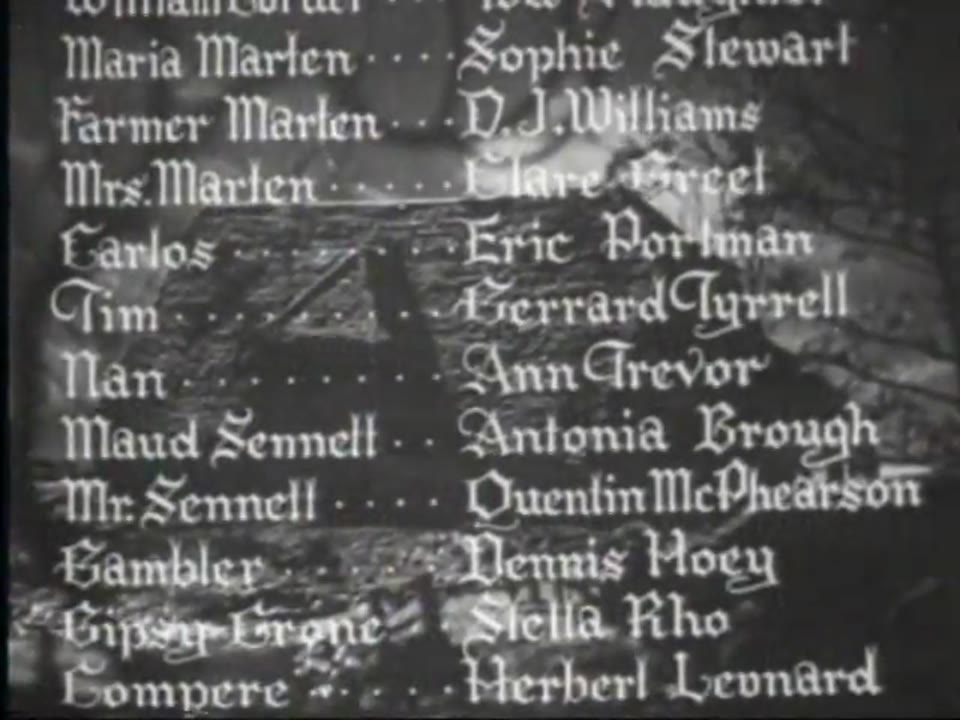 Murder in the Red Barn (1935)