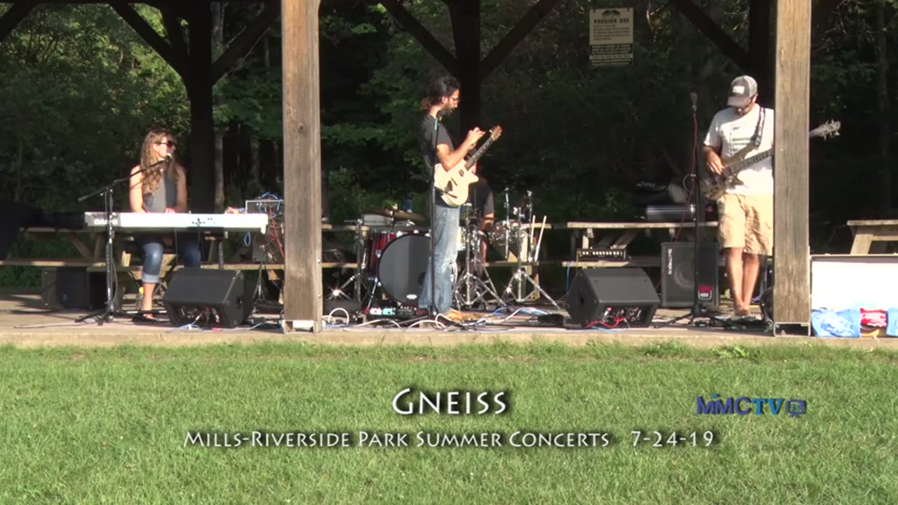 Mills-Riverside Concerts: Gneiss 7-24-19