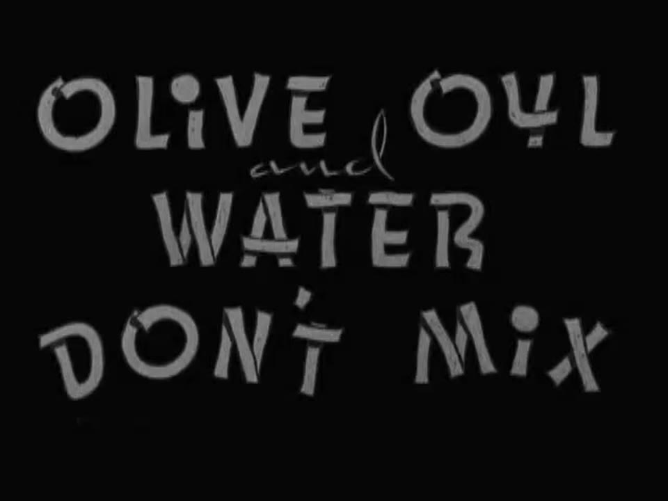 Olive Oyl and Water Don't Mix (1942)