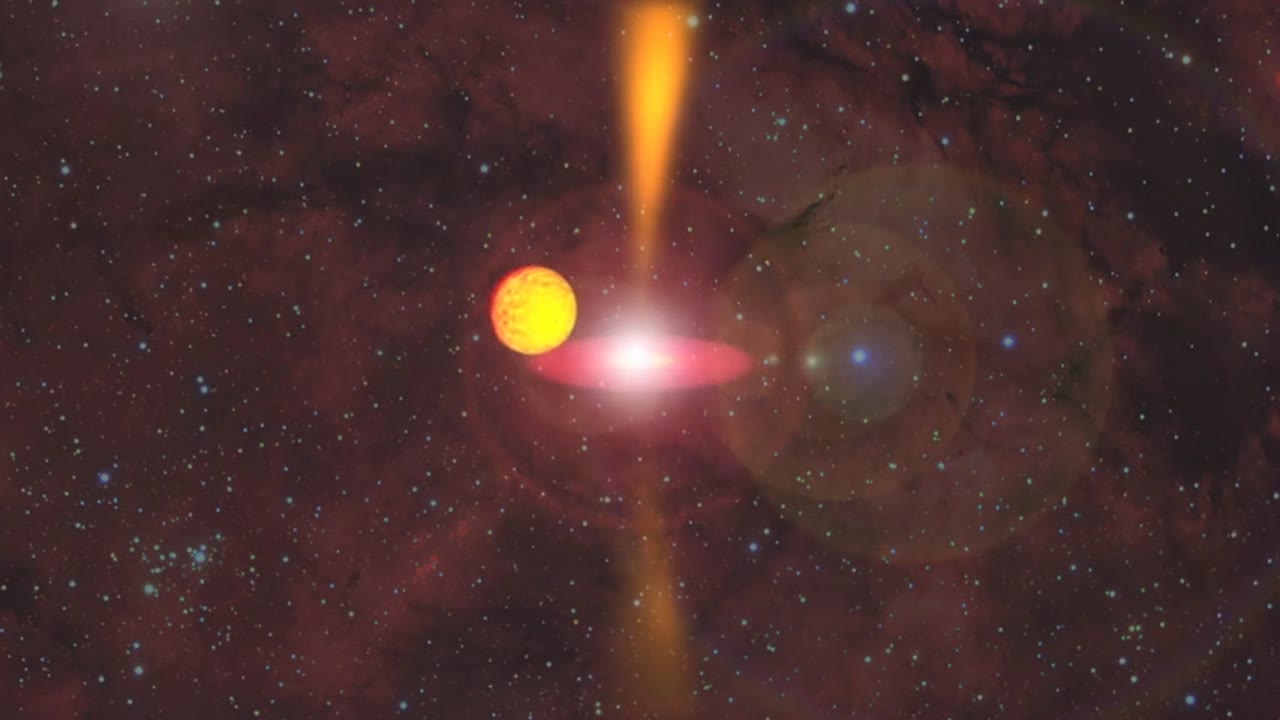 Matter Rides a Wave Around a Black Hole