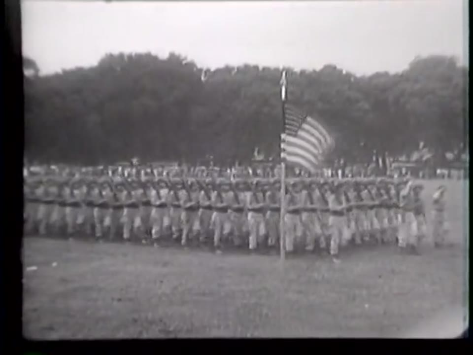Pres. Truman Honors Nisei Combat Group, 1946/07/18