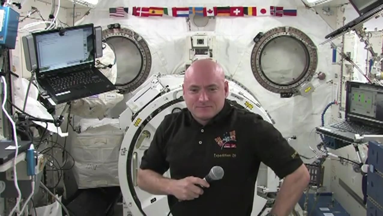 ISS Commander Kelly Discusses Shooting Aftermath with Network Media