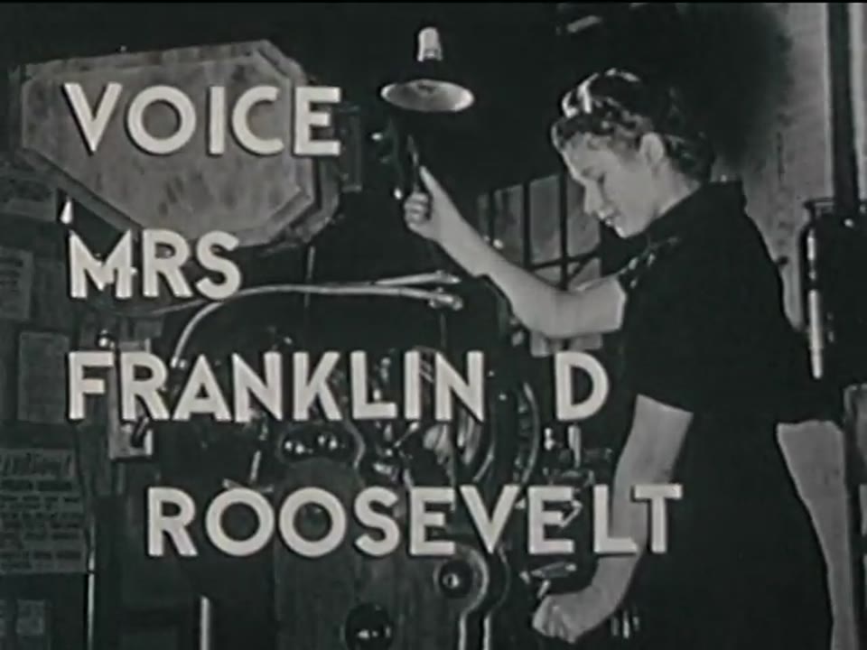 Training Women For War Production