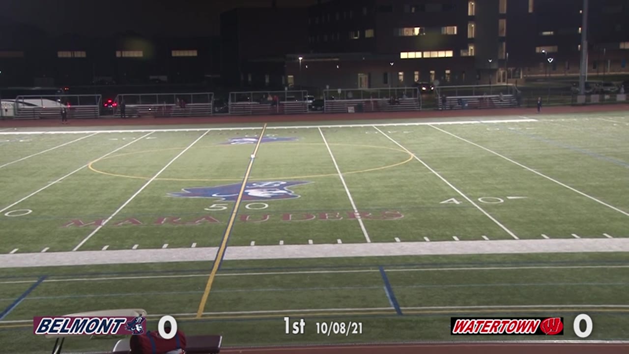 BHS Varsity Boys Soccer: Marauders vs Watertown 10/08/21