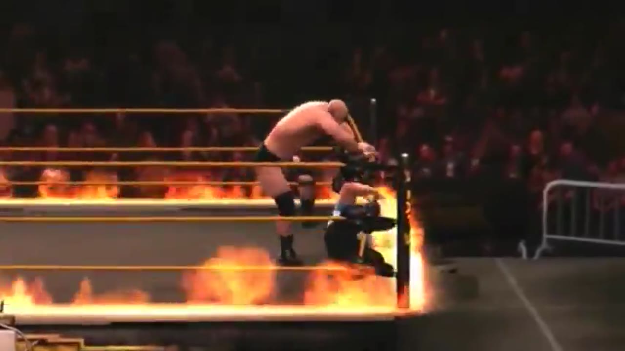 WWE 2K16 - Stone Cold Steve Austin vs. Arnold Schwarzenegger as The Terminator