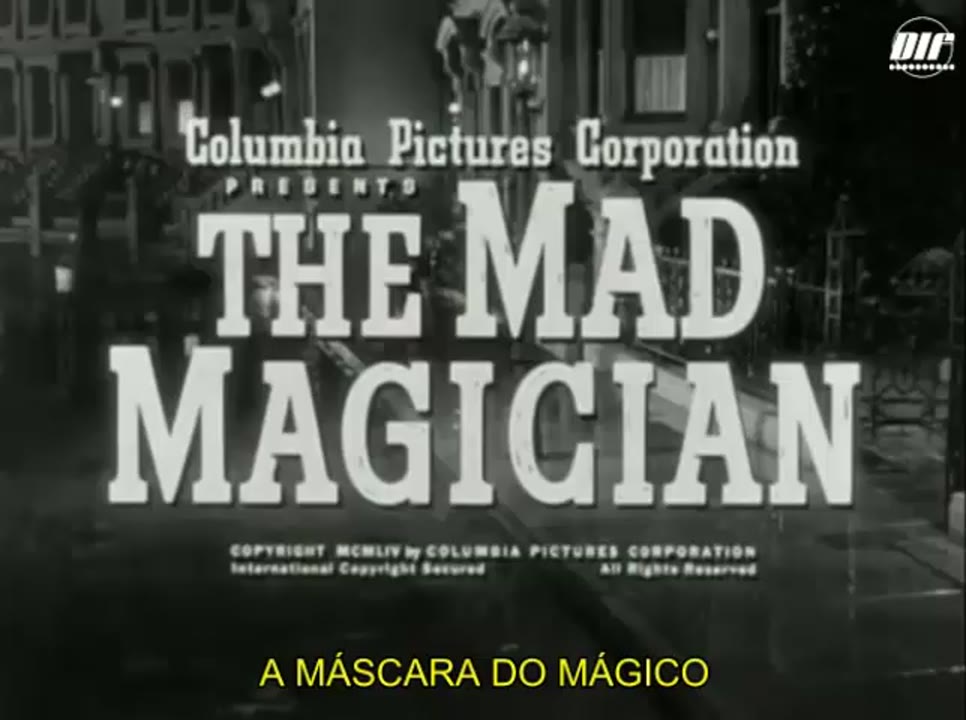 "A Máscara do Mágico" (1954), com Vincent Price, com legendas em português