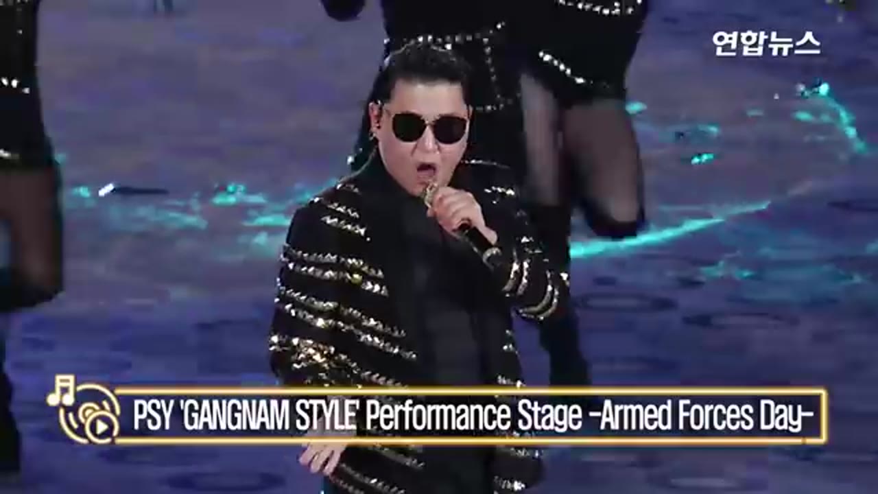 PSY(싸이) ' GANGNAM STYLE' Performance Stage | 70th Armed Forces Day (국군의 날, 강남스타일)