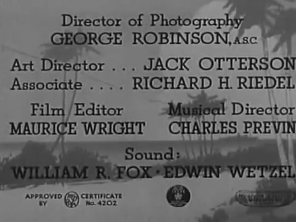 Sinners in Paradise (1938)