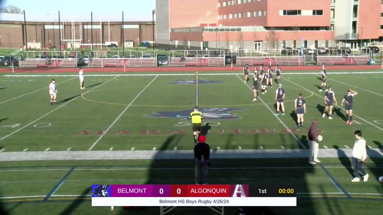 Belmont HS Boys Varsity Rugby: Marauders vs Algonquin Titans 04/26/24