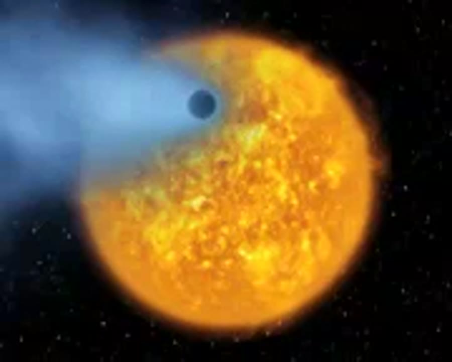 Too Close for Comfort: Hubble Discovers an Evaporating Planet