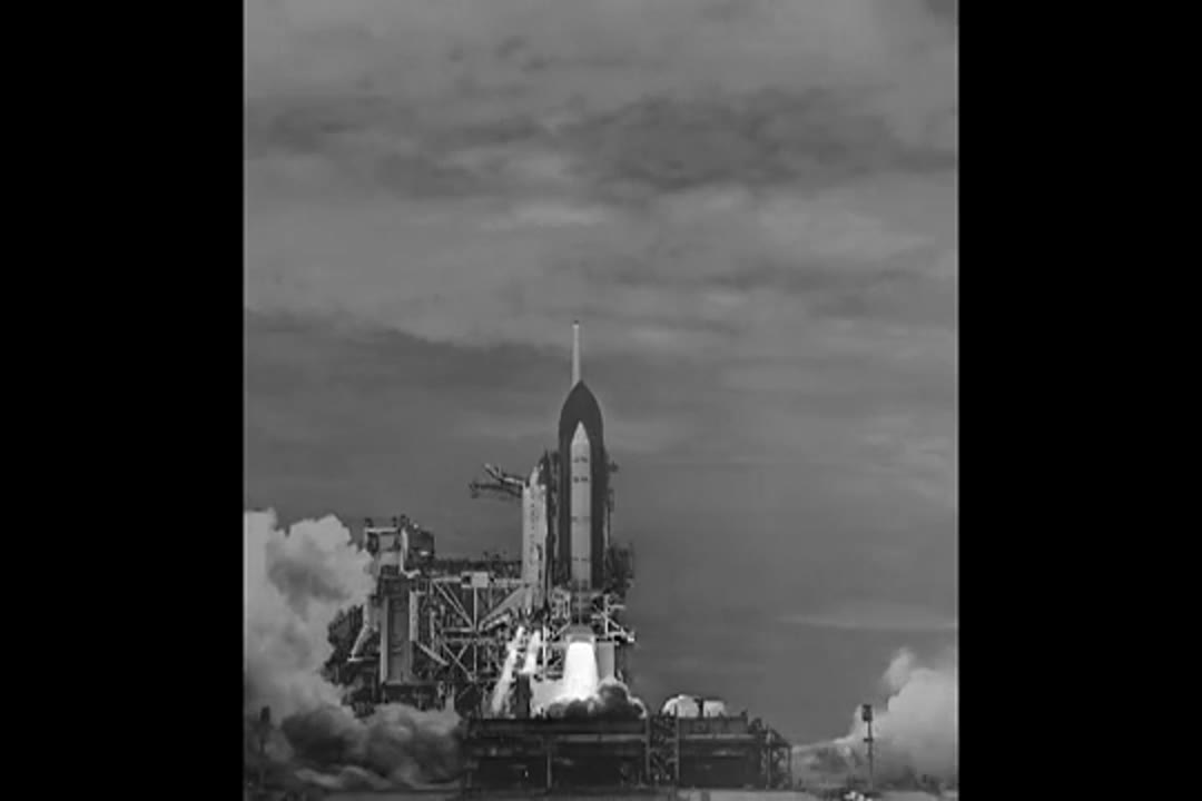 STS-135 Fused Launch Video
