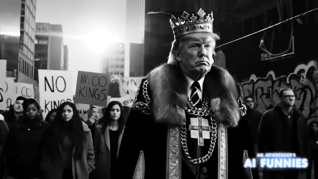 "NO KINGS!"