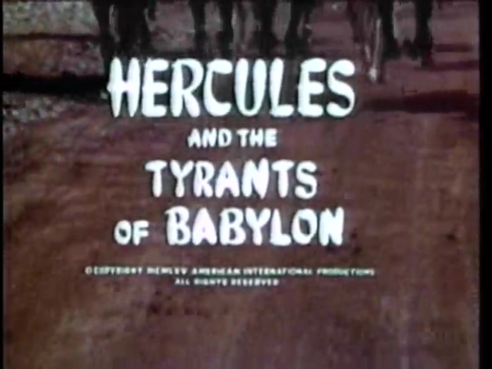 Hercules and the Tyrants of Babylon