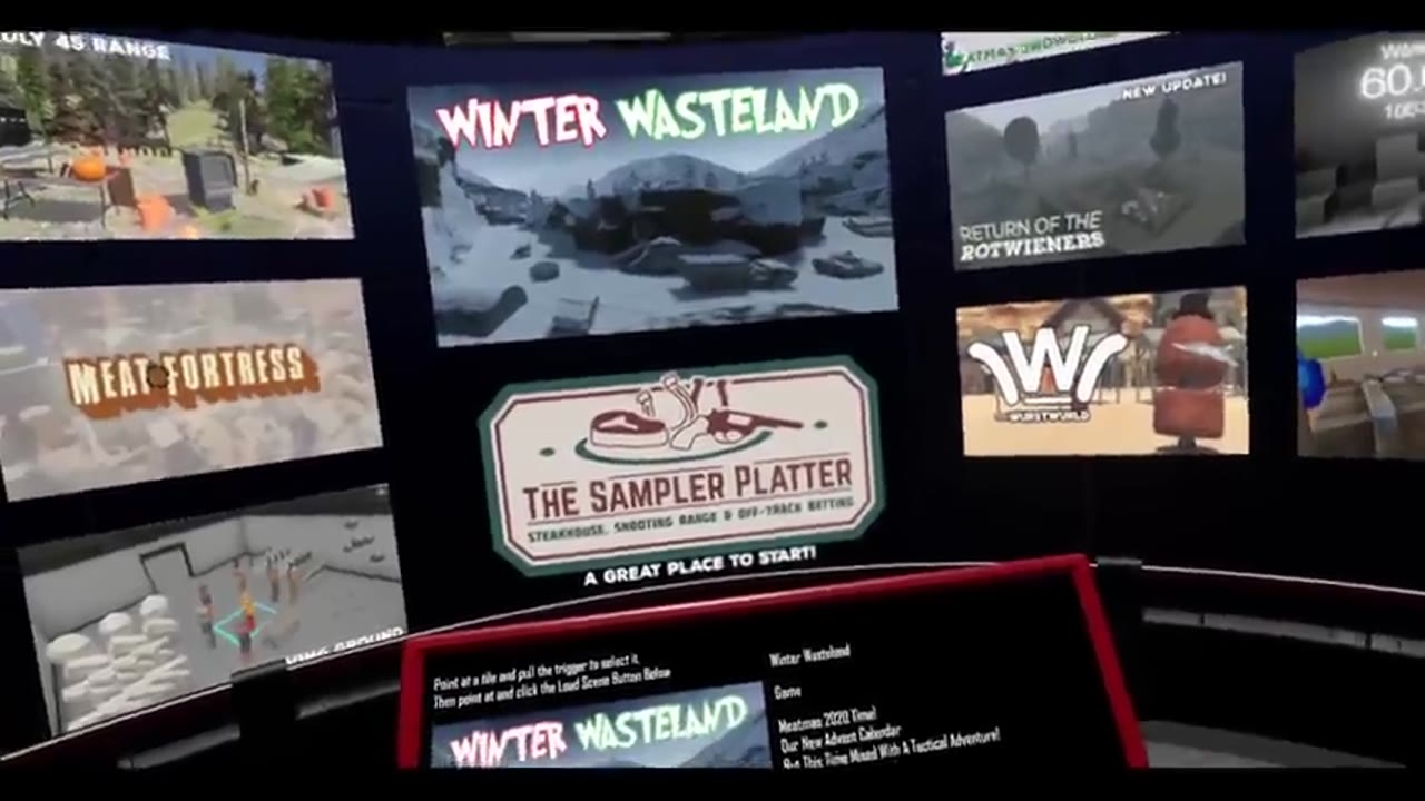 [2020-12-01] Hot Dogs, Horseshoes, & Hand Grenades (HTC Vive): Meatmas 2020 - Day 1