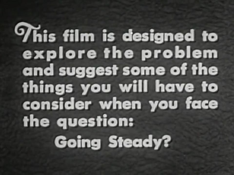 Going Steady?