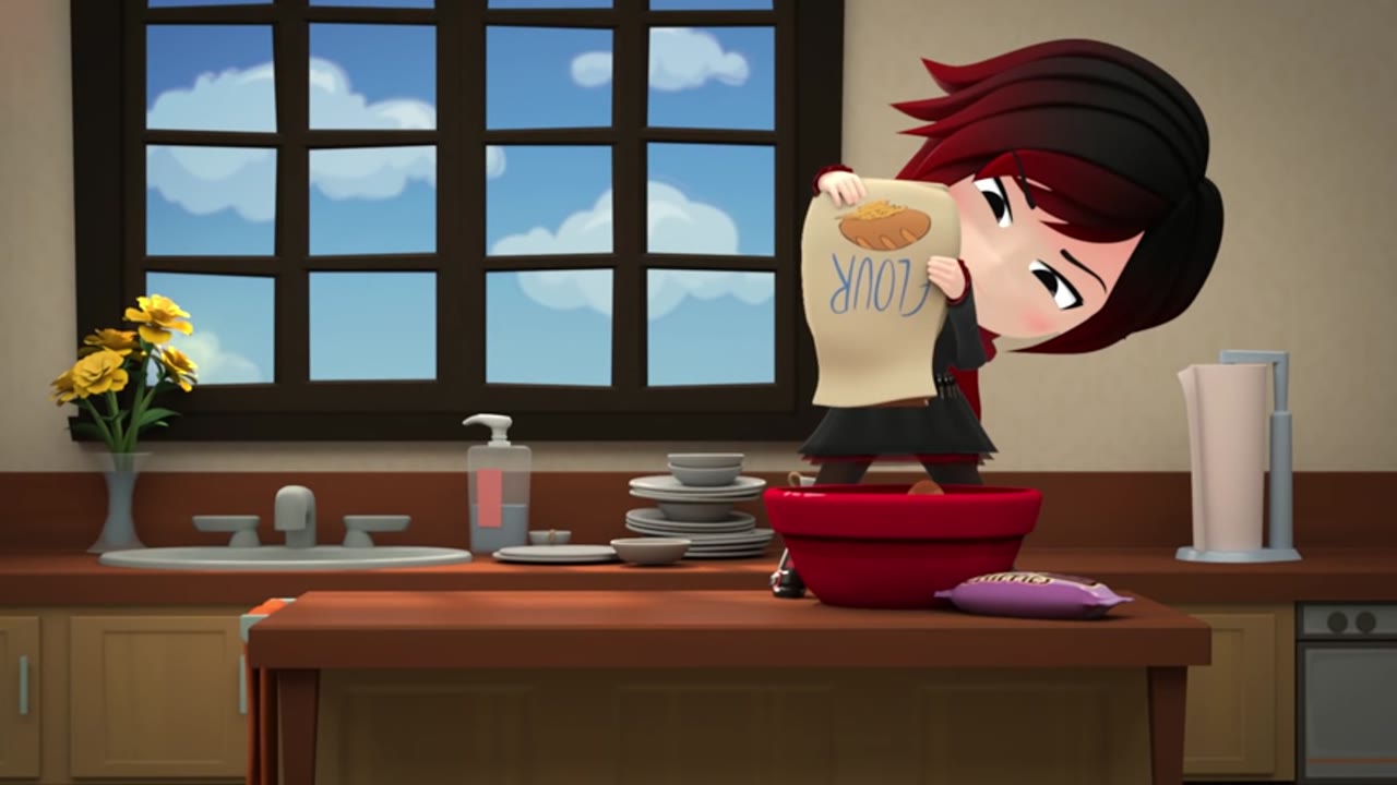 RWBY Chibi: Ruby Makes Cookies & Cat Burglar