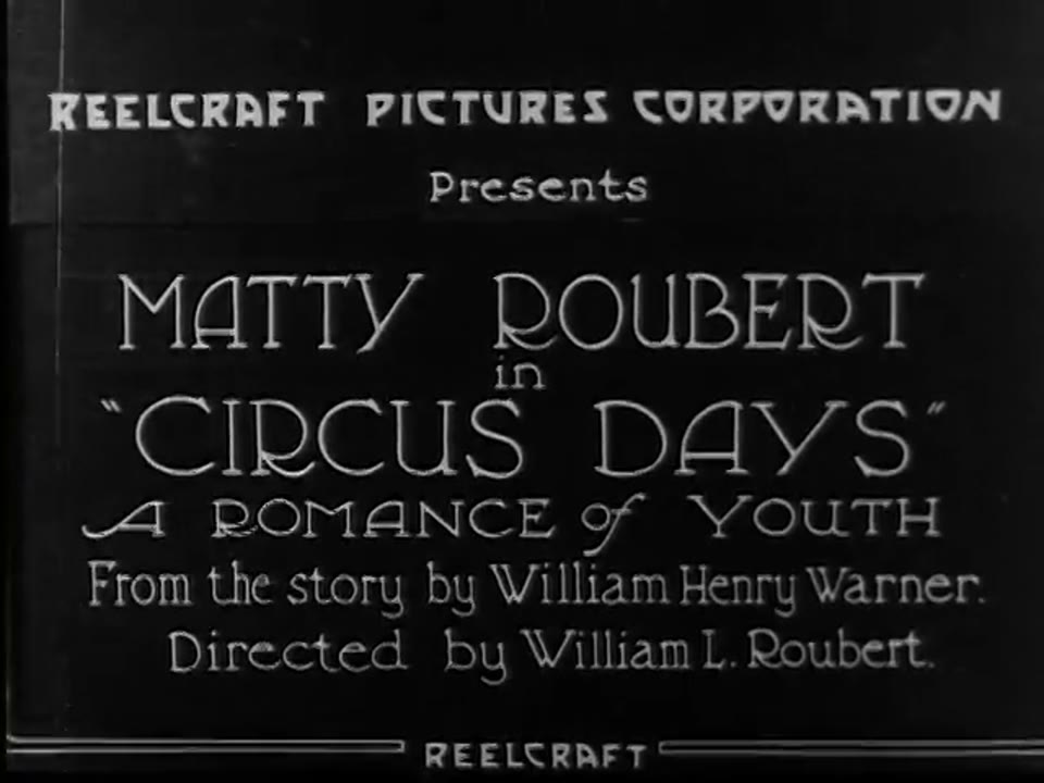 Circus Days - A Romance of Youth