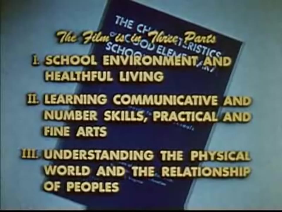Elementary School: Part Three: Understanding the Physical World, The