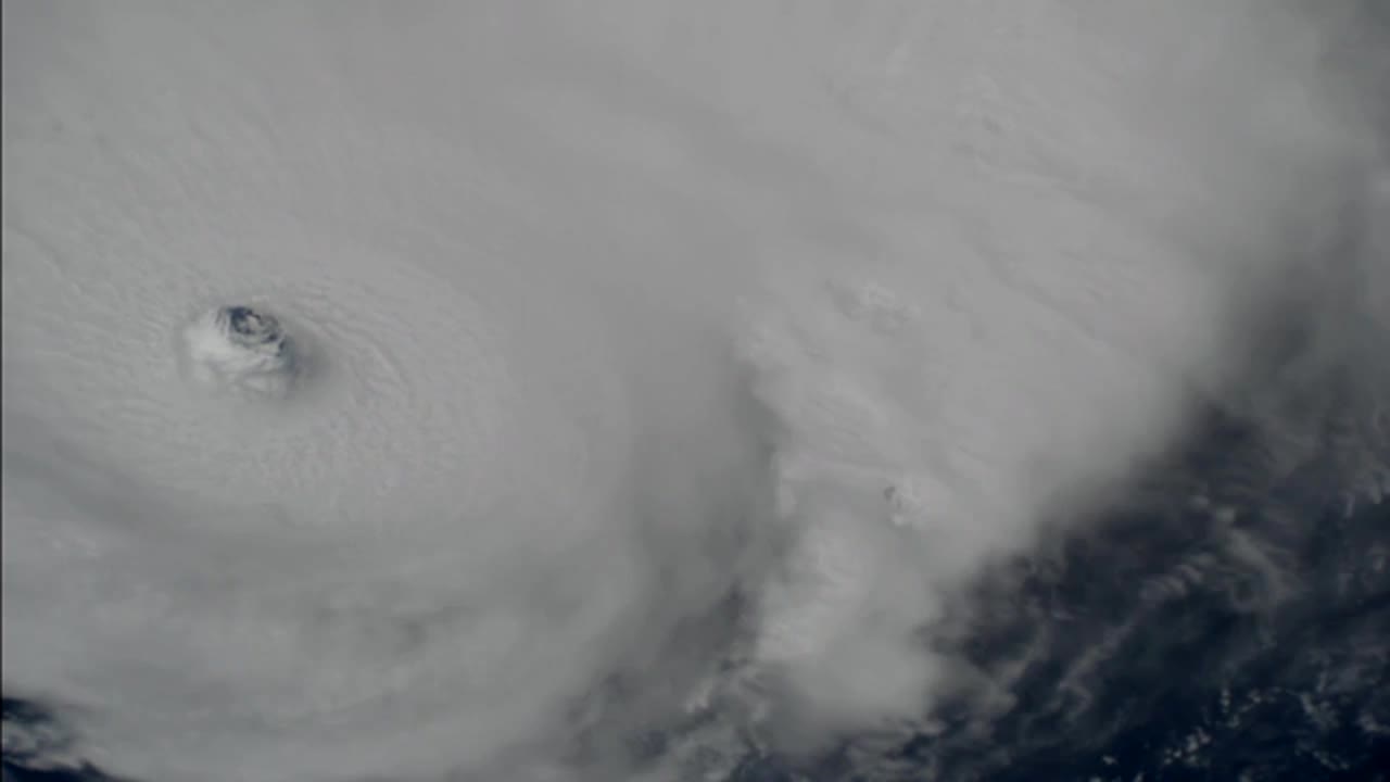 ISS Pass Over Hurricane Jose and Hurricane Irma 9/8/17
