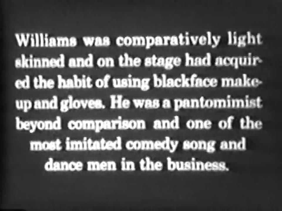 A NATURAL BORN GAMBLER (1916) -- Bert Williams