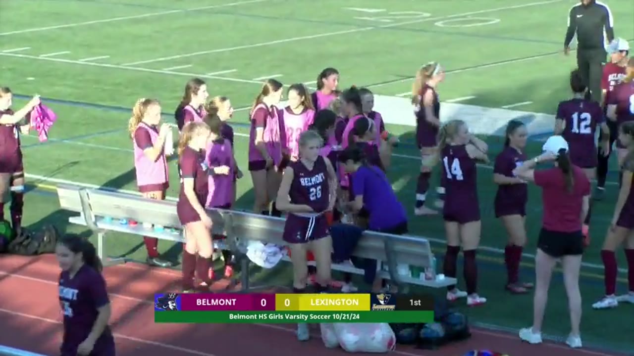 Belmont HS Girls Varsity Soccer: Lexington Minutemen 10/21/24