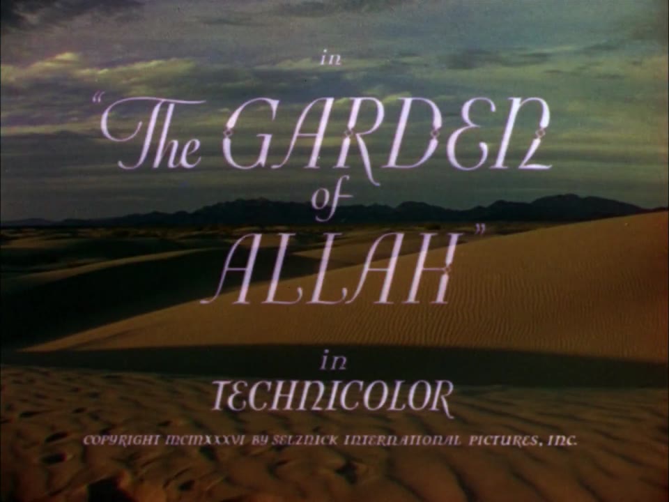 The Garden of Allah (1936)