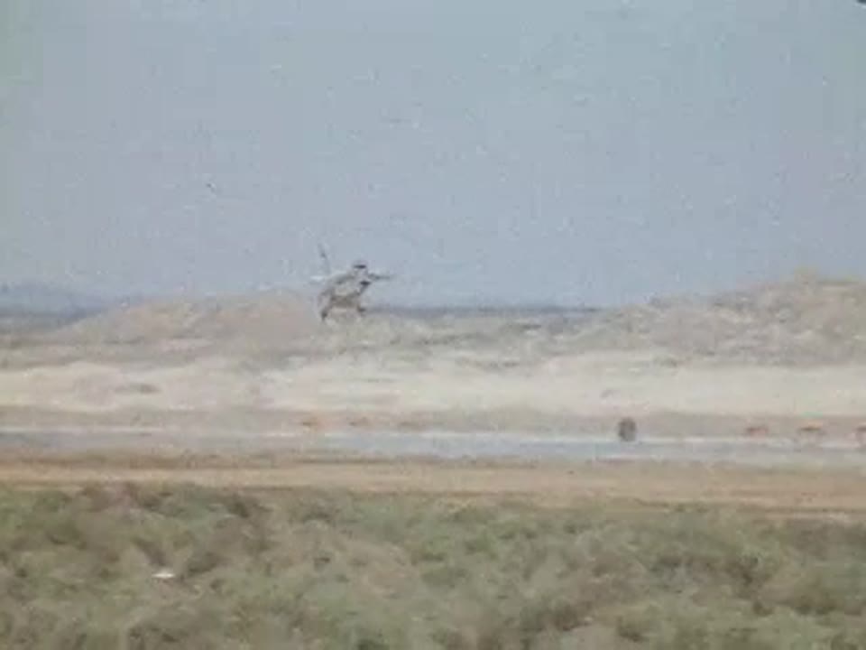 F-8 DFBW simulating STS contro l system - Pilot-induced oscillation (PIO) on landing
