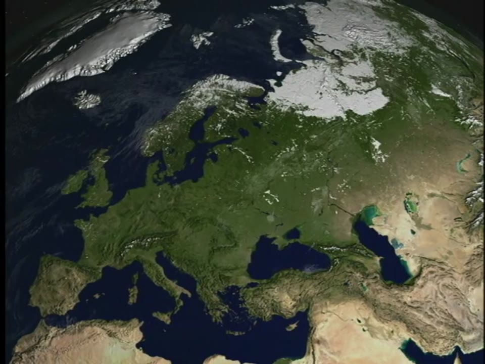 MODIS Snow Cover over Europe