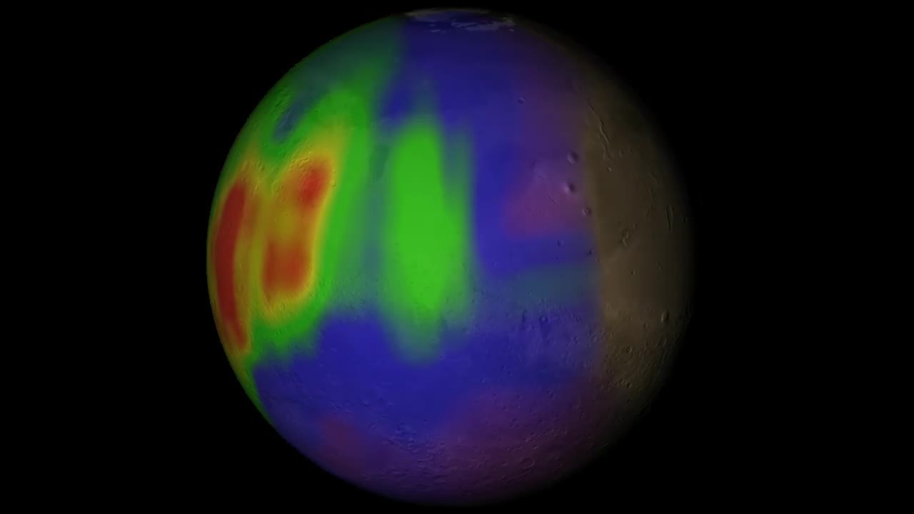 Methane Plume on Mars