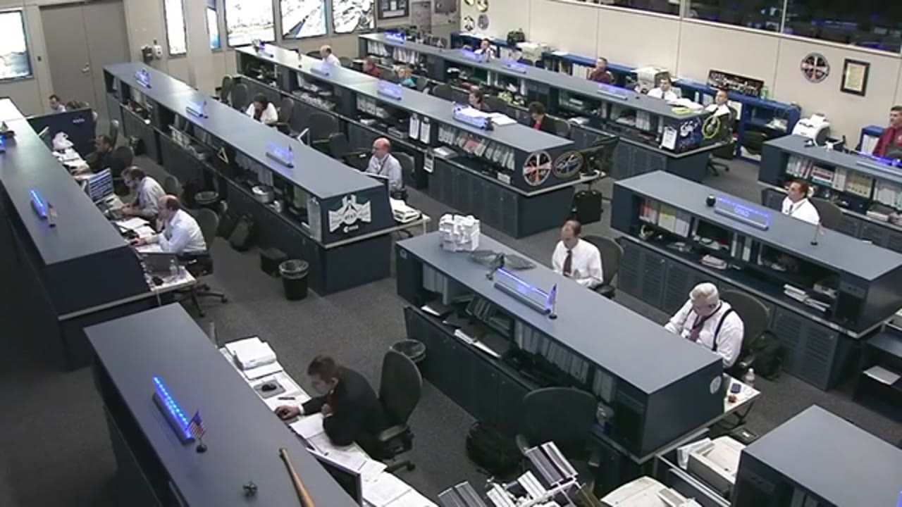 SpaceX Flies Under ISS