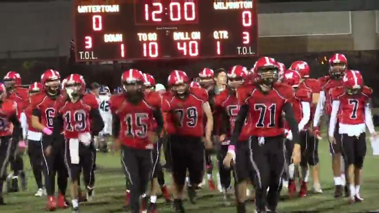 BHS Varsity Football: Marauders vs Watertown 11/28/19