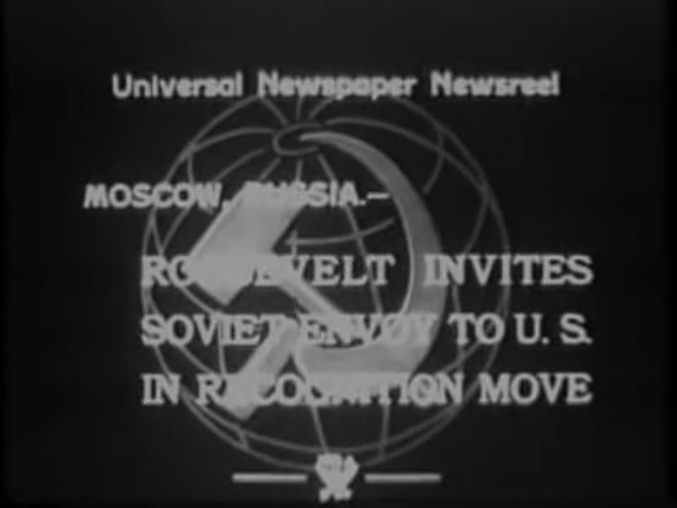 Russian Recognition Nears, 1933/10/23