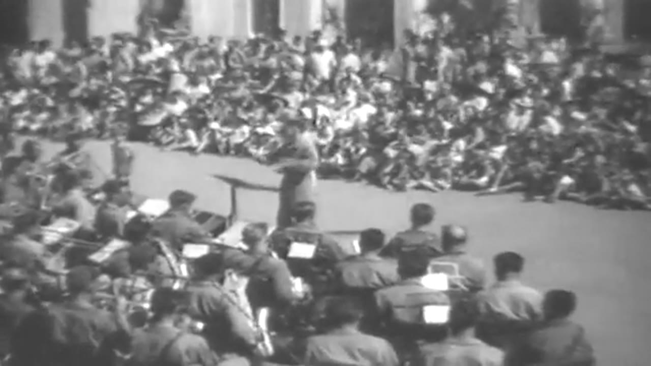 Show For Internees, Santo Tomas, Manila, Philippine Islands, 02/23/1945