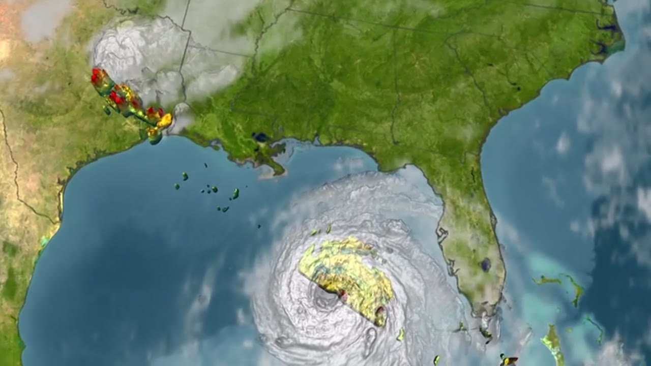 Hurricane Katrina Hot Towers