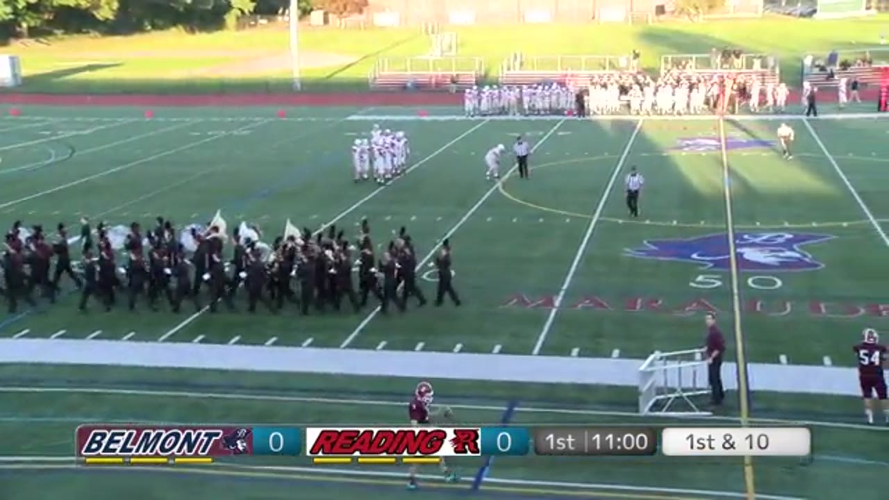 BHS Varsity Football: Marauders vs Reading 09/28/17