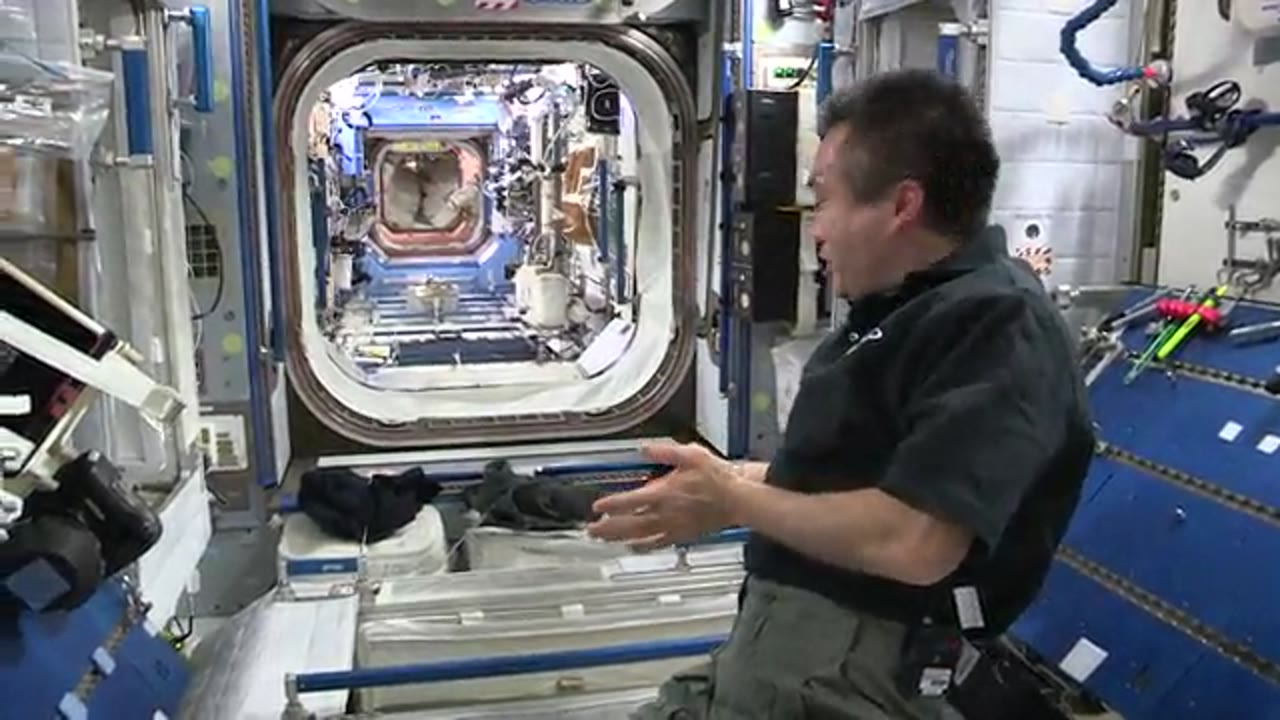Crew Quarters Tour Inside the Space Station
